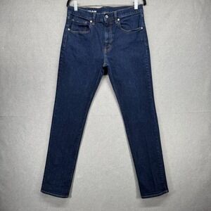 Muji Men's Slim Jeans - Dark Blue